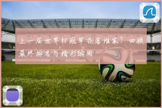 上一届世界杯冠军花落谁家？回顾最终排名与精彩瞬间