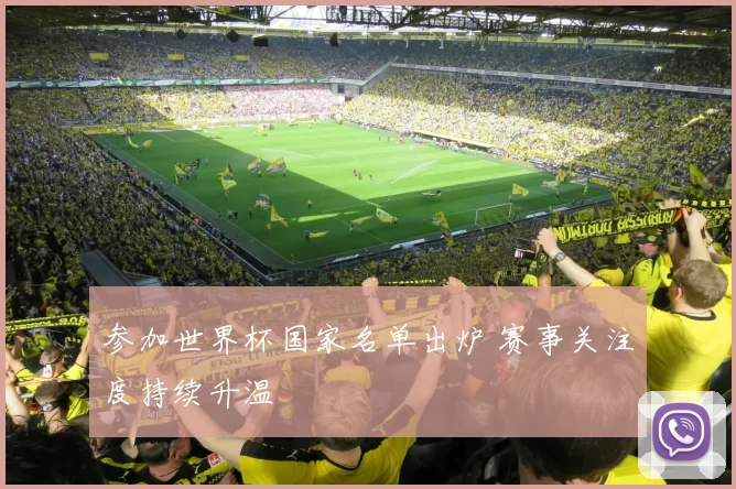 参加世界杯国家名单出炉 赛事关注度持续升温